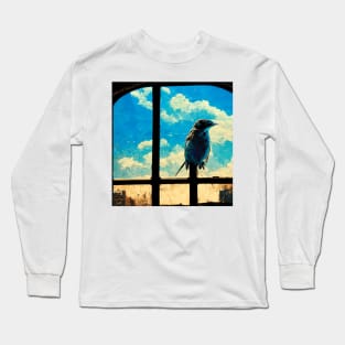 Bird illustration Long Sleeve T-Shirt